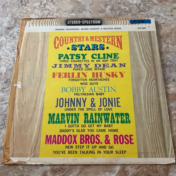 Country & Western Stars 1962 Vintage Vinyl Record Album LP Spectrum Records - Picture 1 of 6